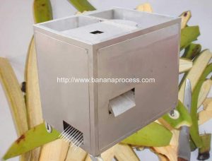 Single Inlet Green Banana Peeling Machine for Ecuador Customer