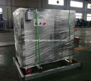Automatic Green Plantain Banana Peeling Machine Delivery for Vietnam